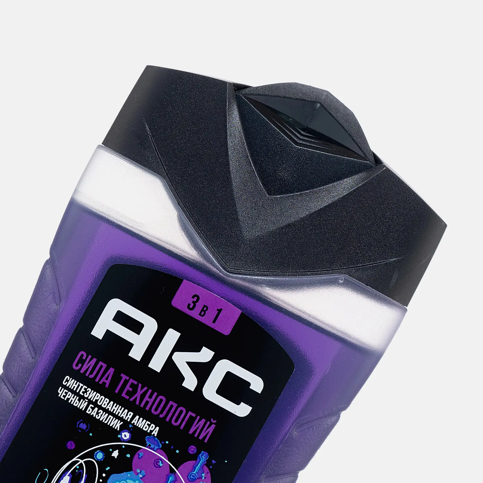 Гель для душа и шампунь Акс Сила технологий 250мл