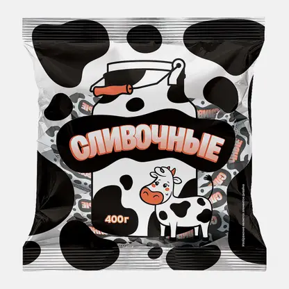 Конфеты молочные Сливочные 400г