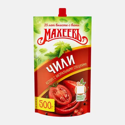 Кетчуп Махеевъ Чили 500г