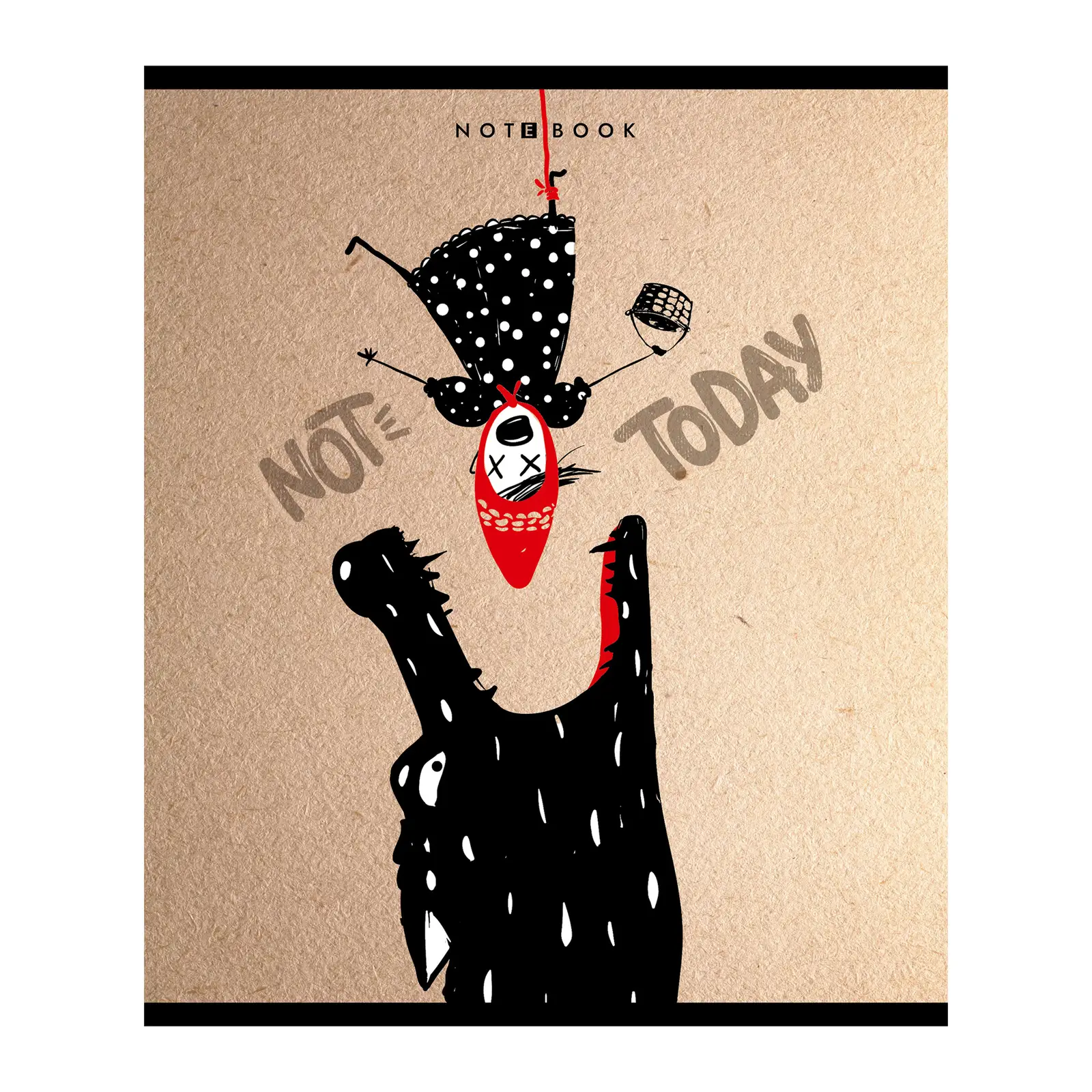Тетрадь ПЗБМ А5 серия Not Today клетка 96л