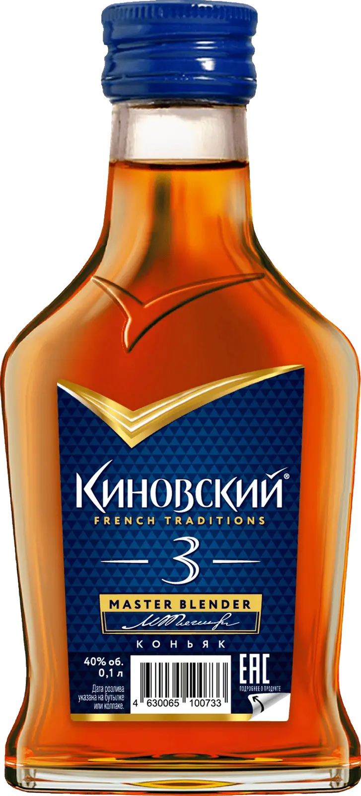 Изображение товара Коньяк Киновский 3 года 40% 100мл