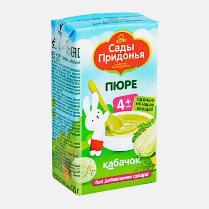 Пюре Сады Придонья Кабачок 125г