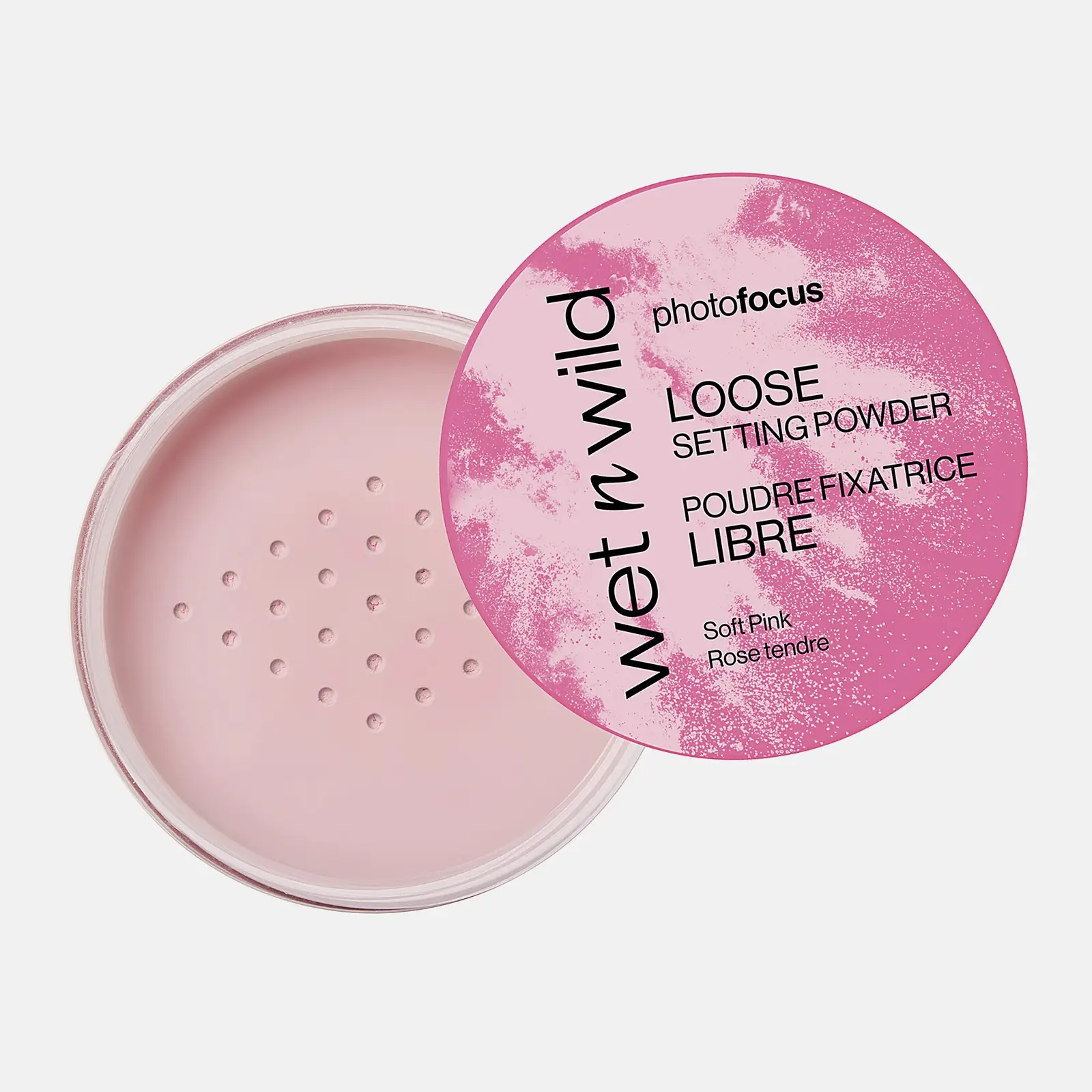 Рассыпчатая пудра для лица Photo Focus Wet N Wild тон Soft Pink