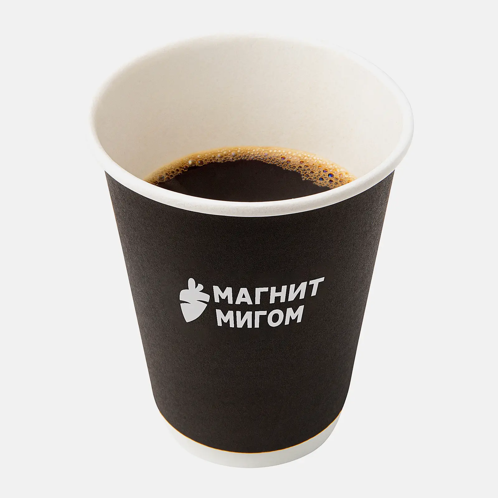 Изображение товара Кофе двойной эспрессо зерновой 100 мл насыщенный ароматный напиток