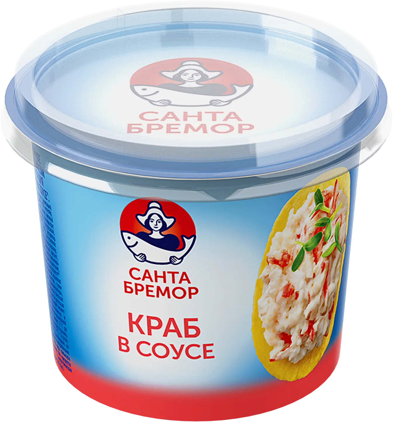 Паста Санта Бремор Краб в сливочном соусе 150г