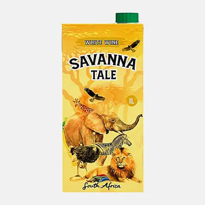 Вино белое сухое Savanna Tale 12% 1л