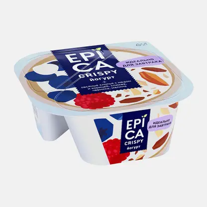Йогурт Epica Crispy с мюсли и сушеными ягодами 6.5% 140г