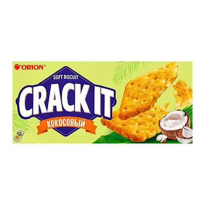 Изображение товара Печенье затяжное Orion Crack-it Coconut 72г