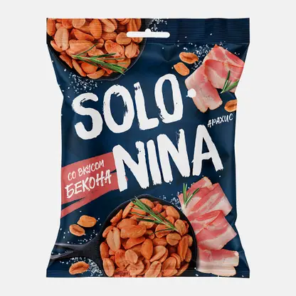 Арахис Solo Nina со вкусом бекона 130г
