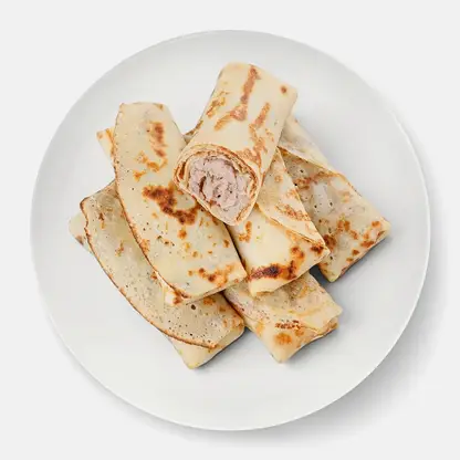 Блинчики с мясом