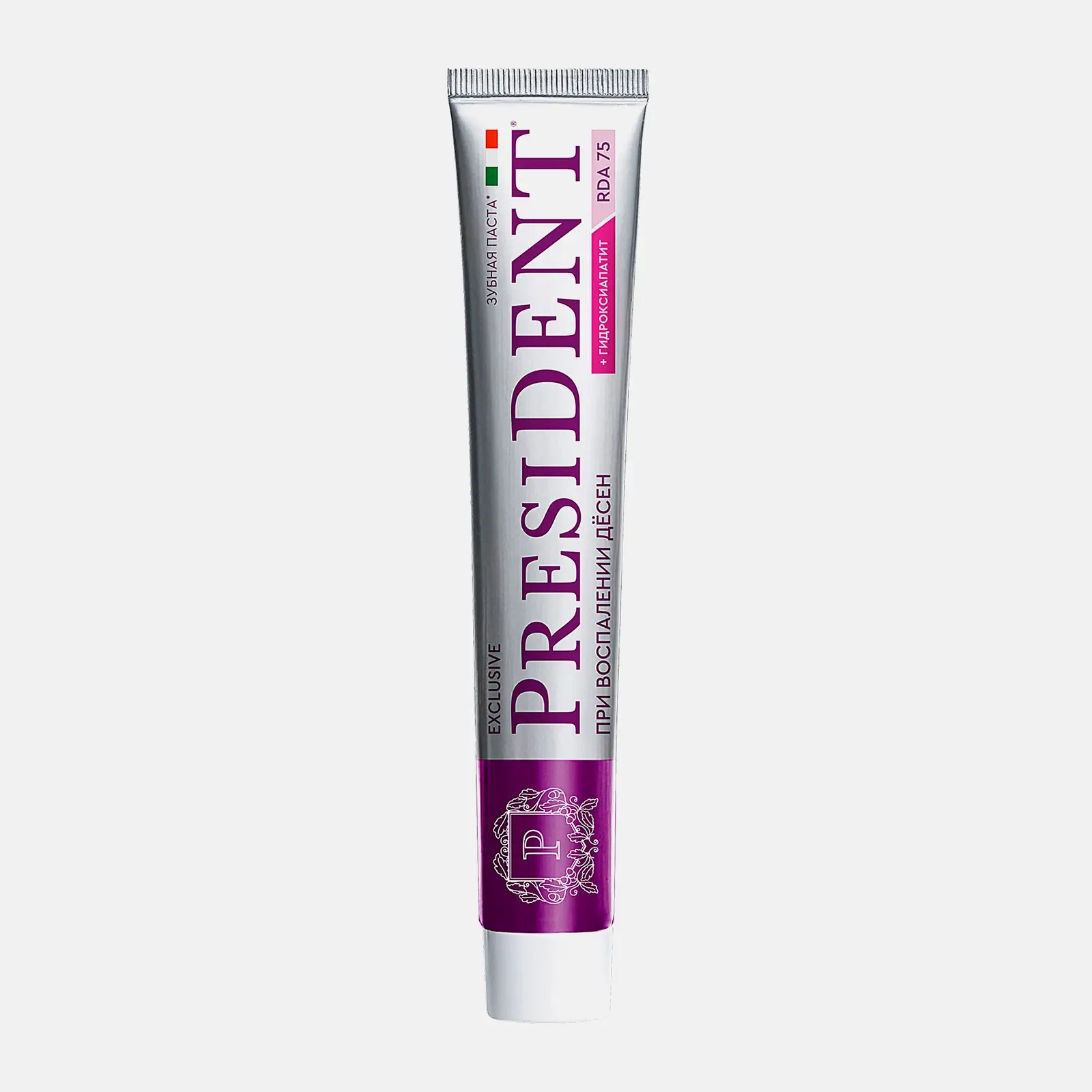 Зубная паста President Exclusive 75RDA 75мл - фото 4 Зубная паста President Exclusive 75RDA 75мл - фото 4