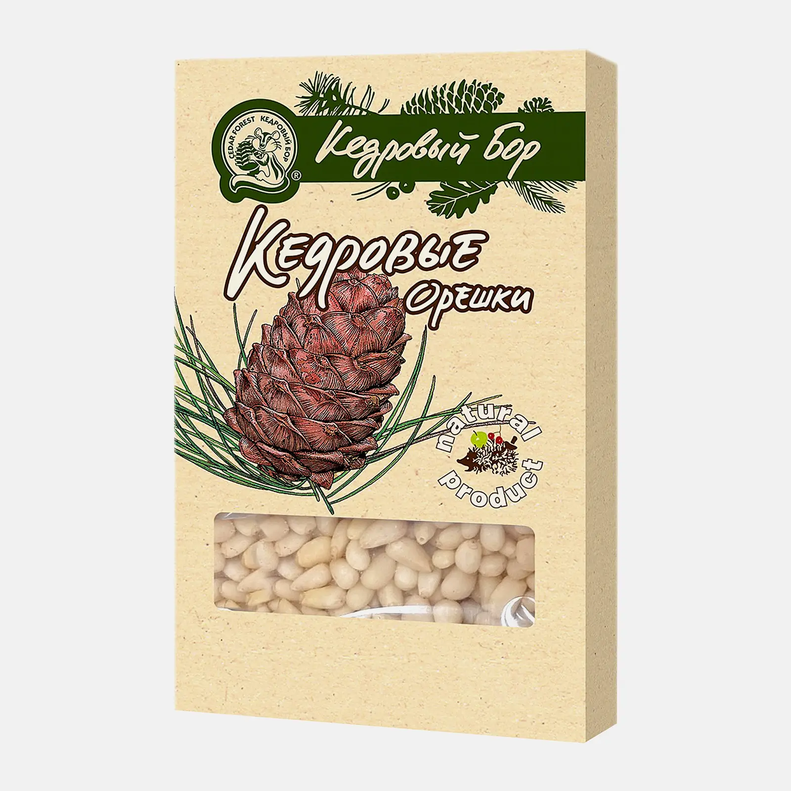 Изображение товара Орехи Кедровый бор кедровые 50г