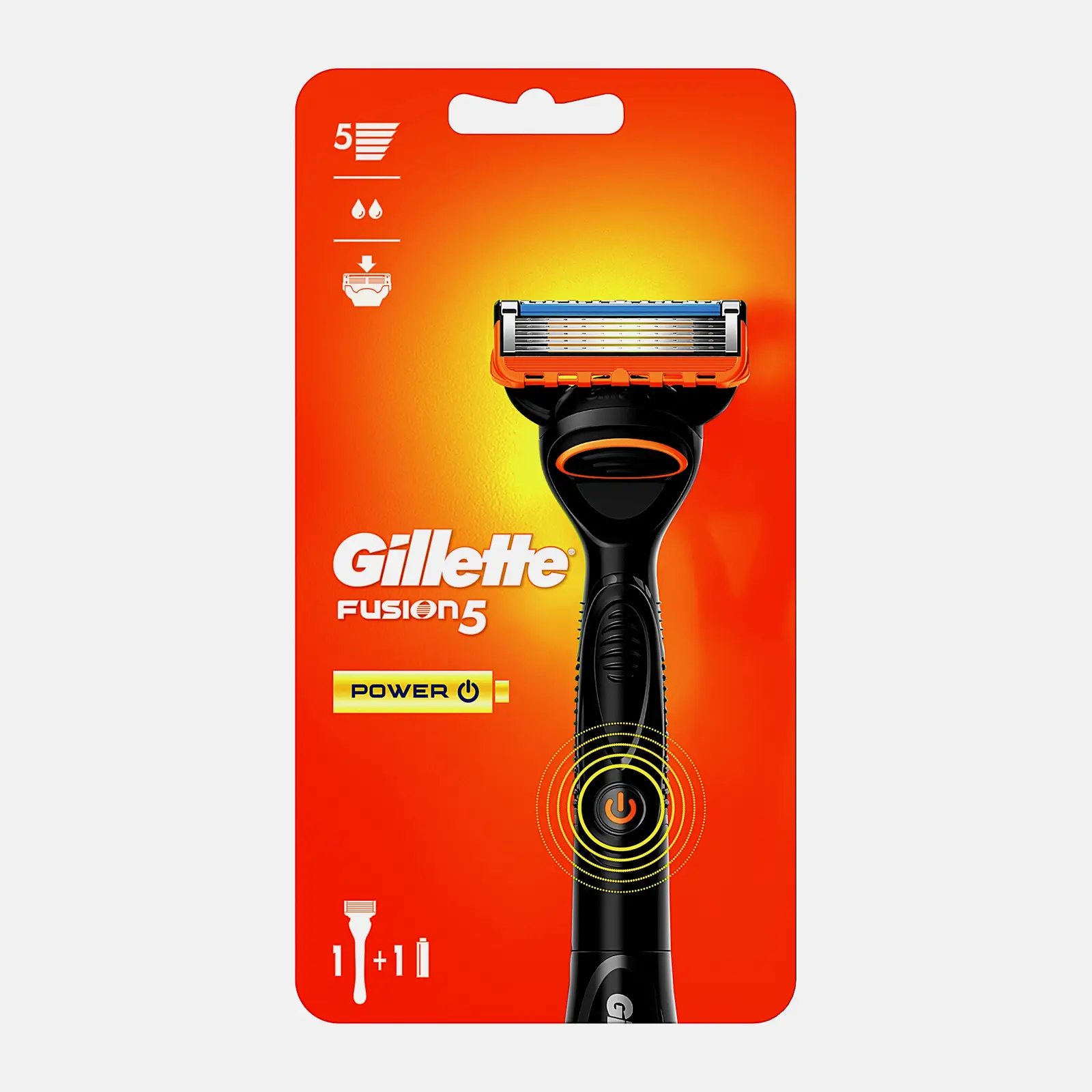 Бритва Gillette Fusion 5 Power со сменной кассетой