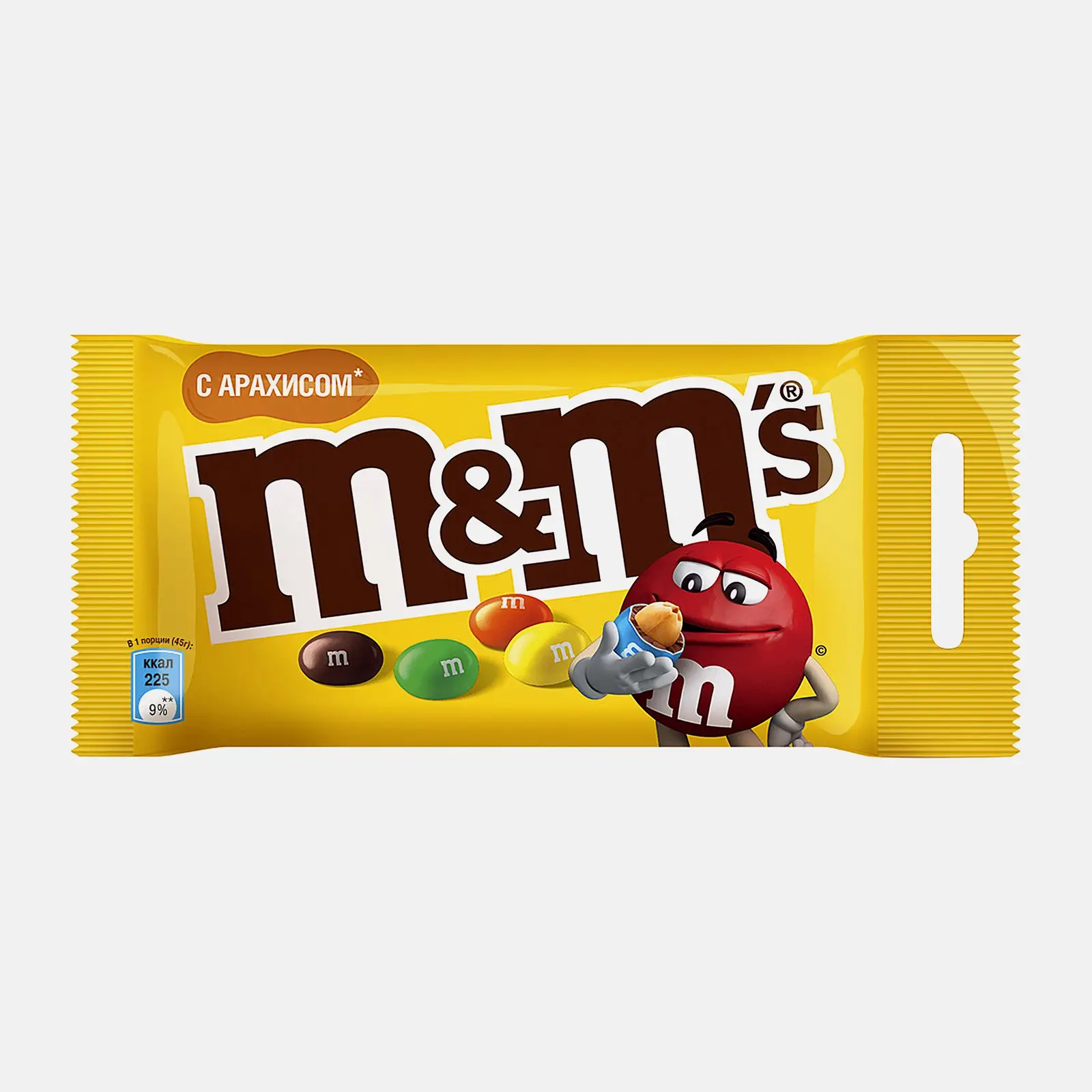 Изображение товара Драже с арахисом и молочным шоколадом M&M's 45 г