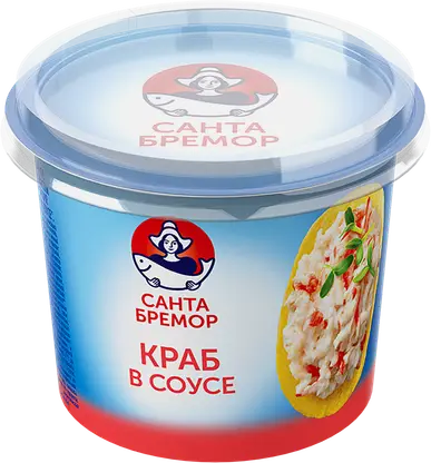 Паста Санта Бремор Краб в сливочном соусе 150г