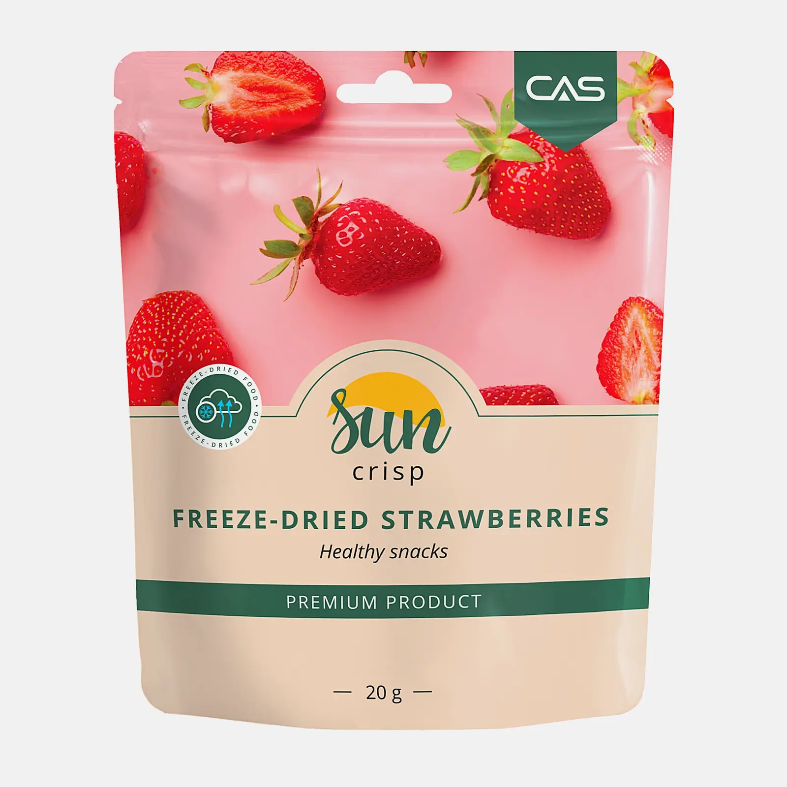 Клубника сублимированная Sun Crisp 20г