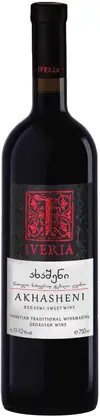 Вино Iveria Ахашени красное полусладкое 16.5% 750мл