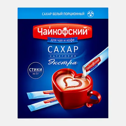 Сахар Чайкофский порционный 300г