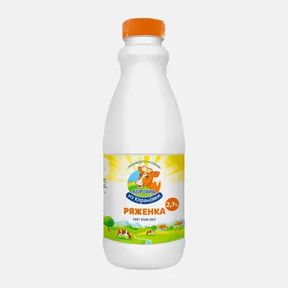Ряженка Коровка Из Кореновки 2.7% 900г