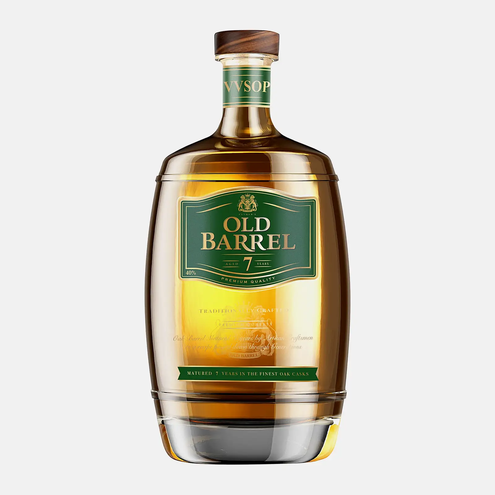 Коньяк Fathers Old Barrel 7 лет 40% 1л