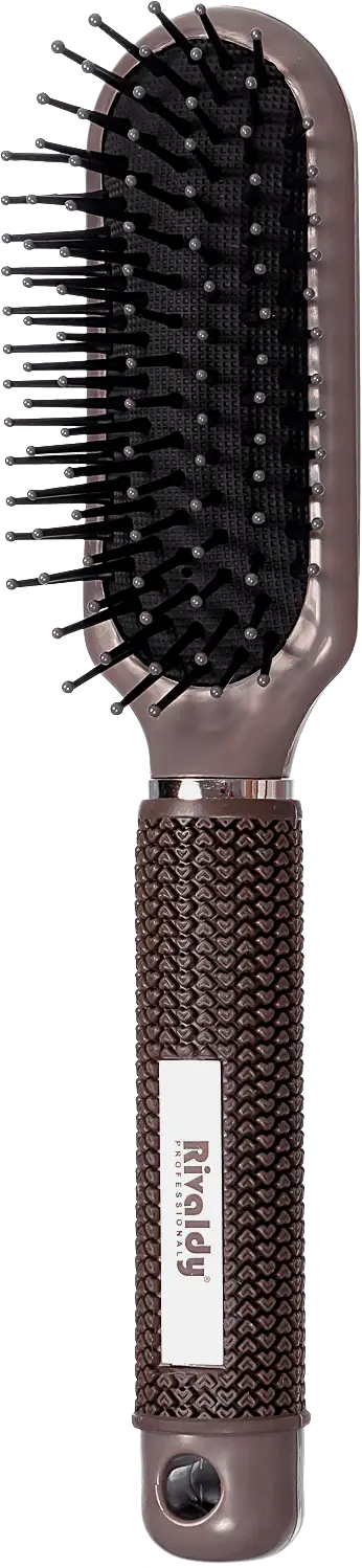 Расческа Магнат Brown массажная узкая 4*23*4.7см 82г