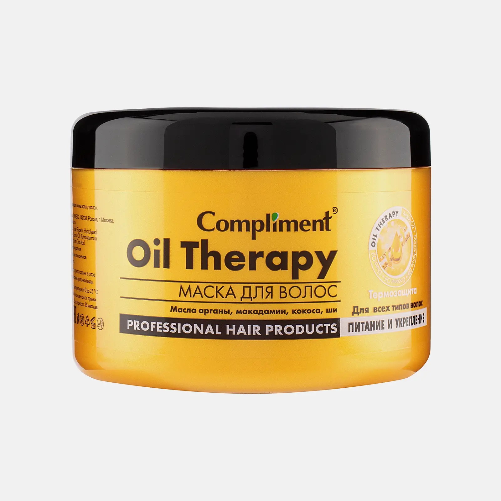 Маска для волос Compliment Oil Therapy Питание и укрепление 500мл