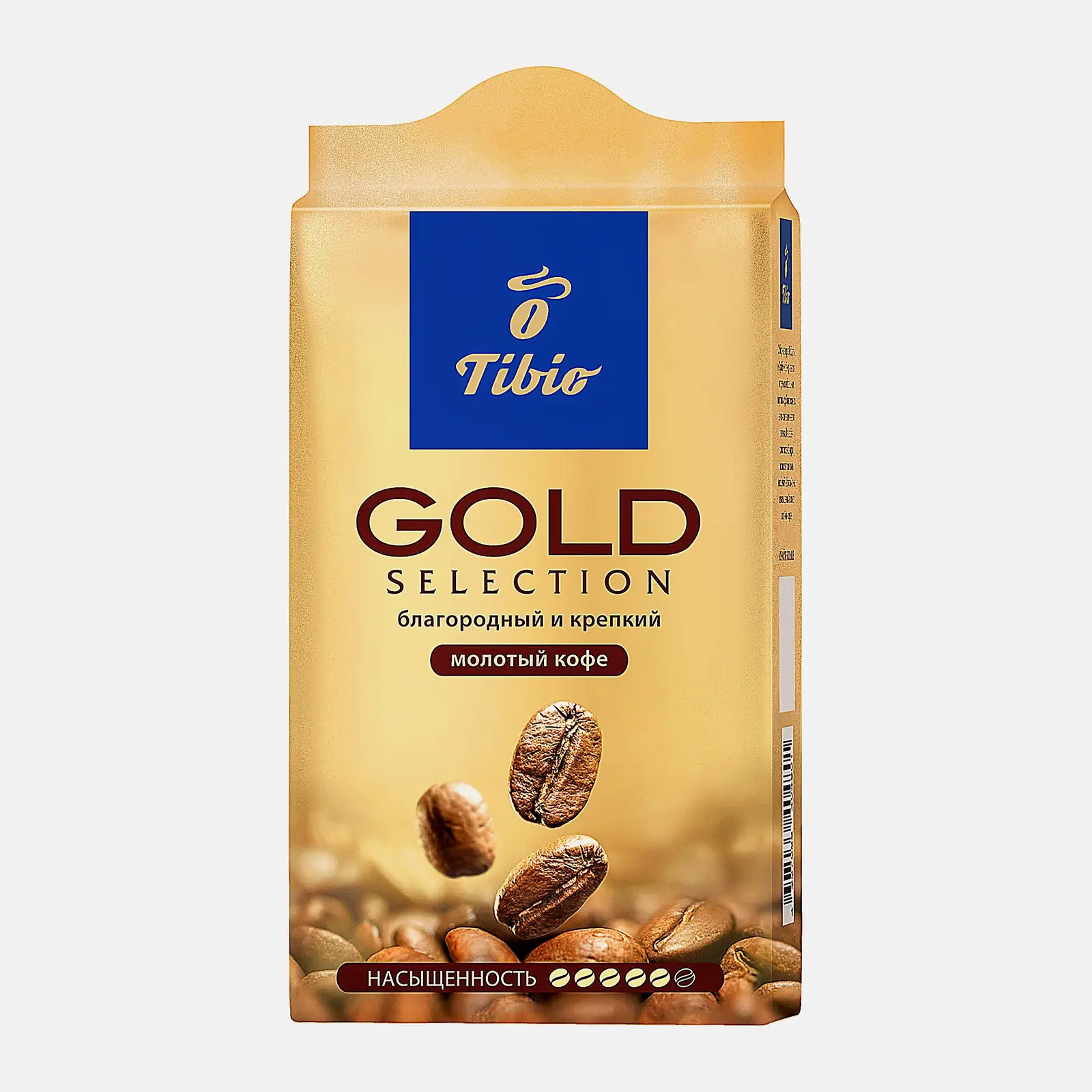 Изображение товара Кофе молотый Tchibo Gold Selection 250г - уникальный вкус