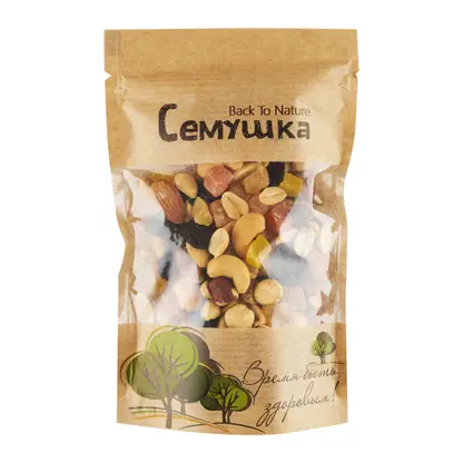 Изображение товара Смесь ореховая Семушка с цукатами сладкая 150г