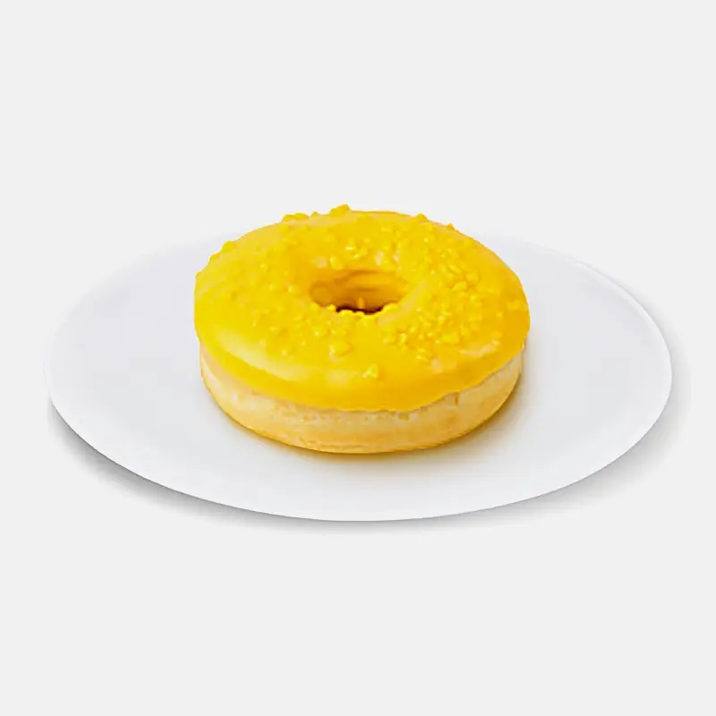 Изображение товара Донат Манго 65г — вкусное сладкое изделие для перекуса