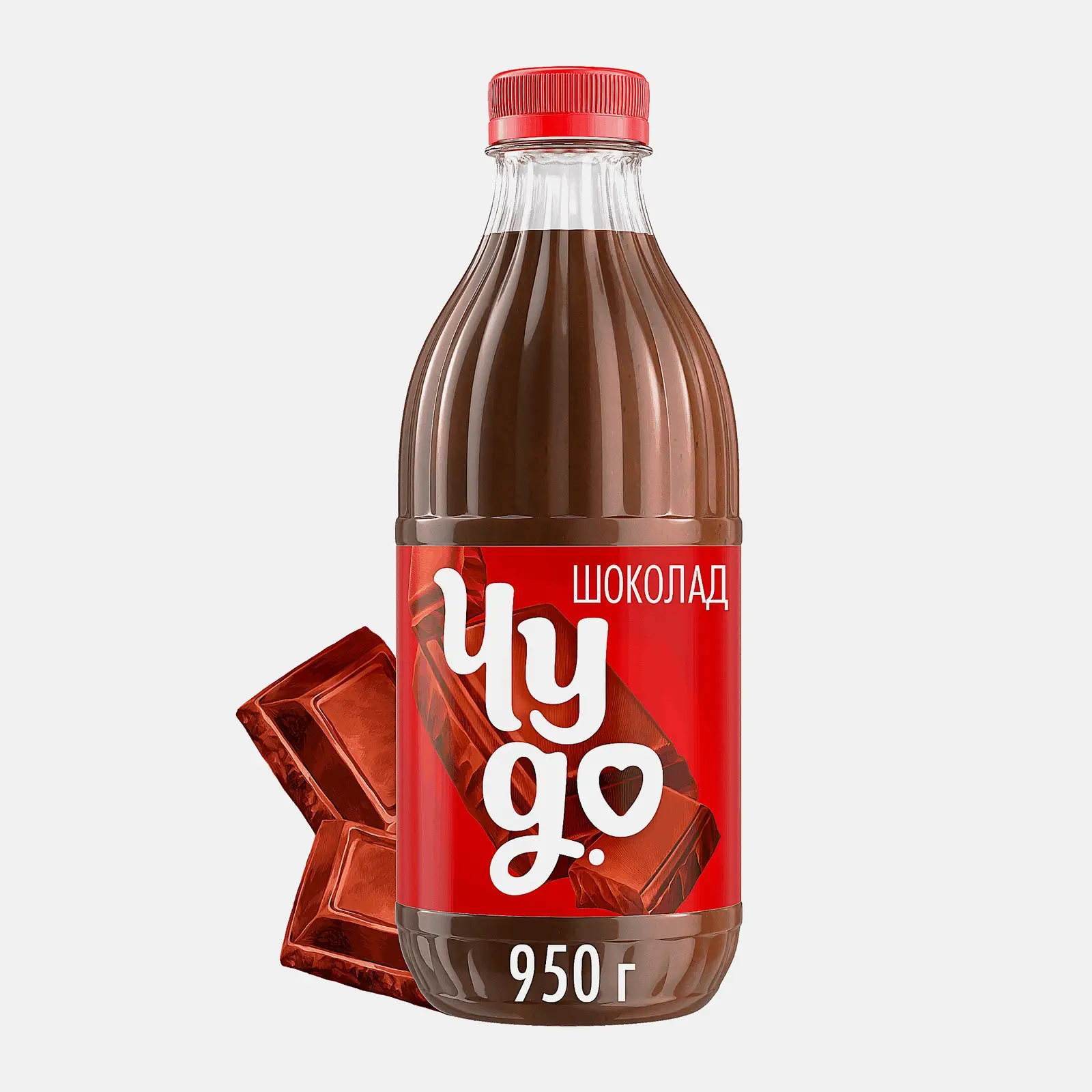 Изображение товара Молочный коктейль Чудо Шоколад 2% 950г - вкусный и насыщенный напиток