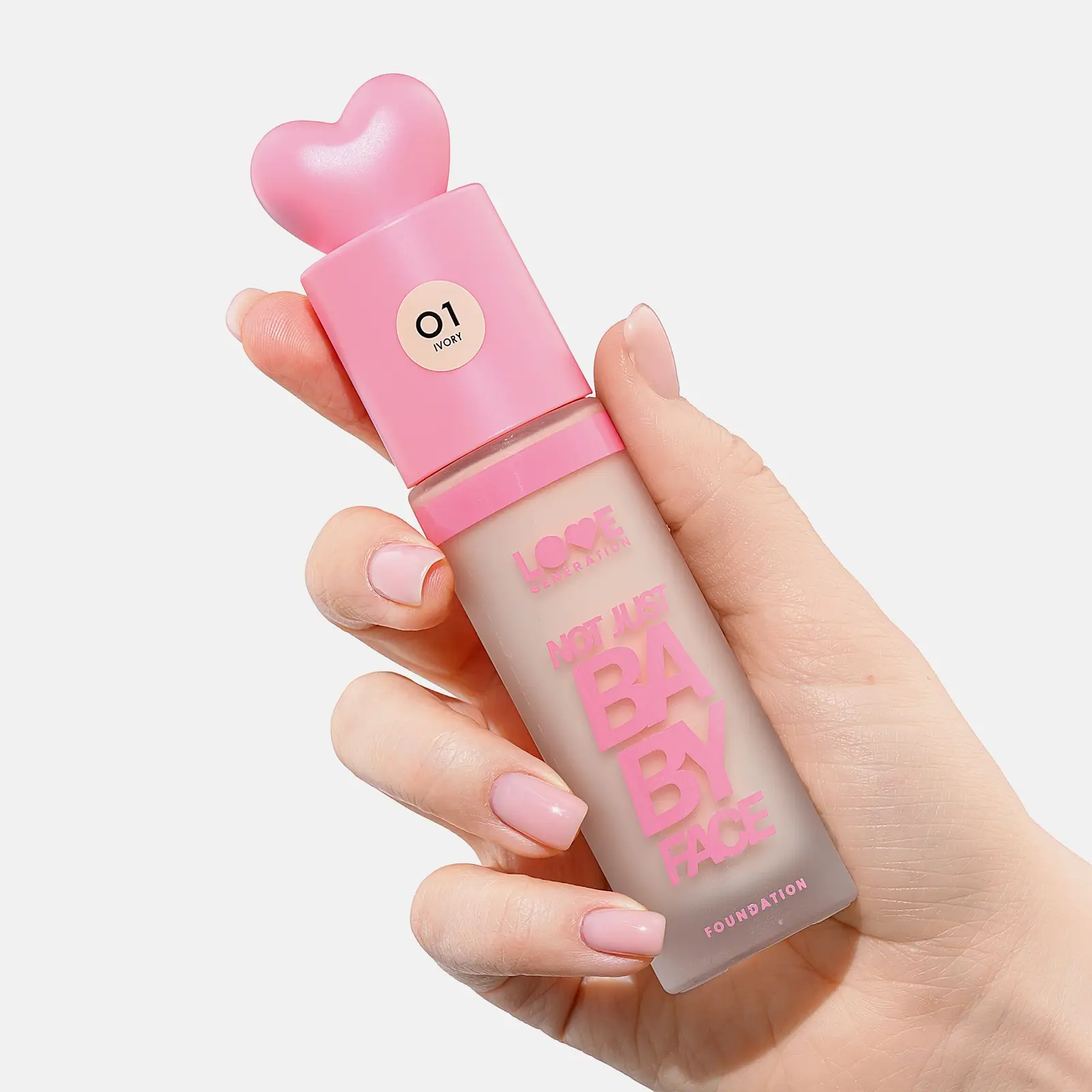 Тональный крем для лица тон 01 Love Generation N Just Baby Face