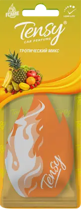 Освежитель подвесной Tensy Flame Тропический микс