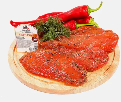 Карпаччо из мяса птицы Каневской весовое