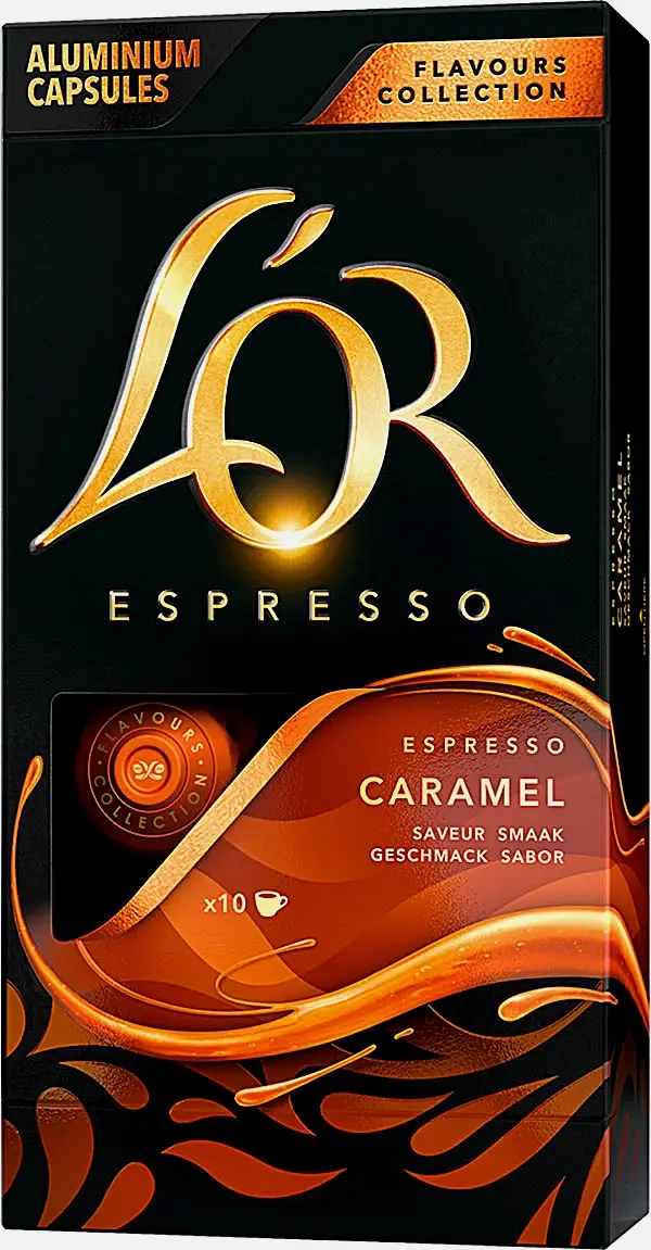 Изображение товара Кофе Lor Espresso Caramel в капсулах Карамель 10шт