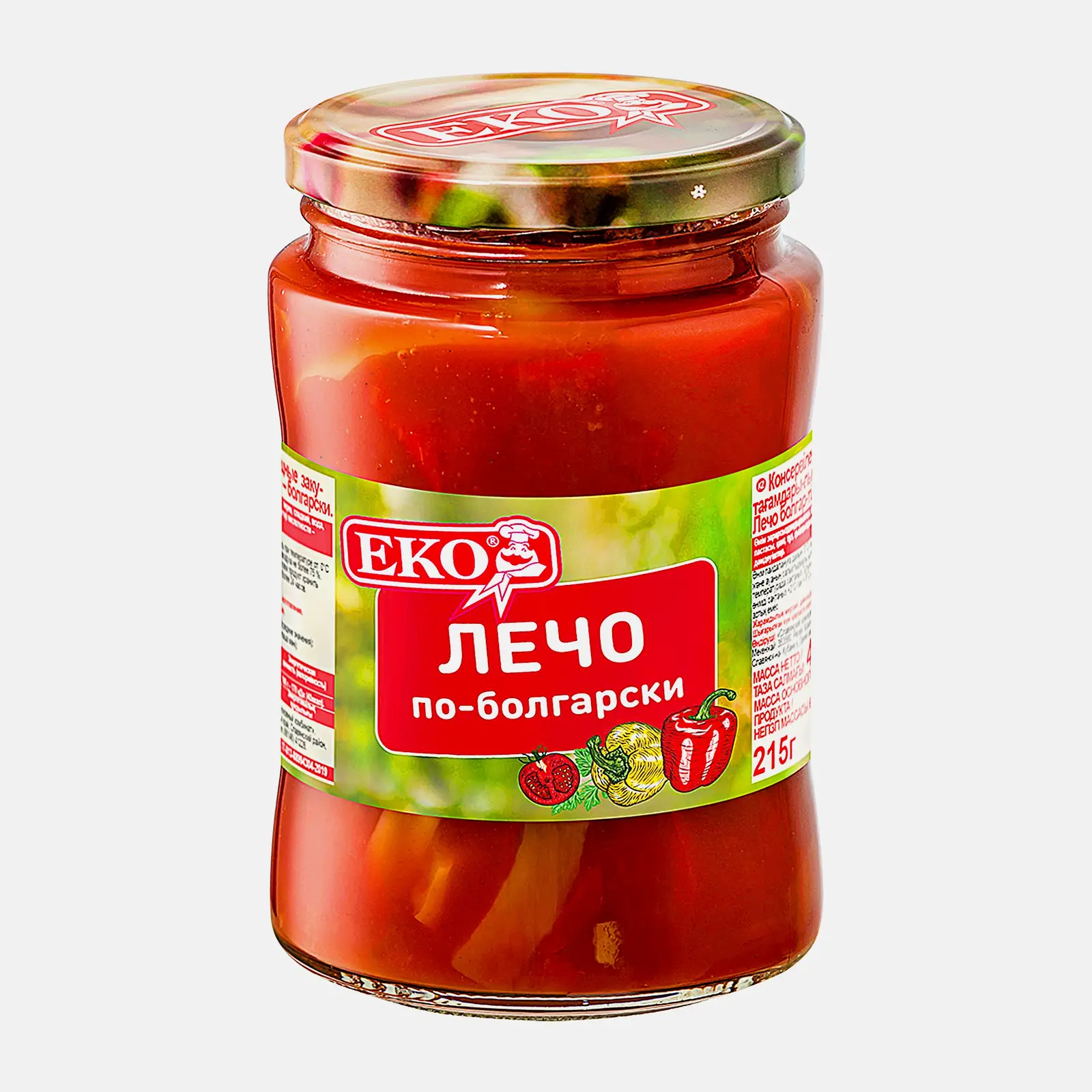 Лечо Eкo По-болгарски 680г Лечо Eкo По-болгарски 680г