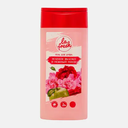 Гель для душа La Fresh Цитрус и ваниль/Яблоко пион 250мл в ассортименте