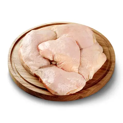 Изображение товара Бедро цыпленка-бройлера 2 кг в лотке свежий и сочный