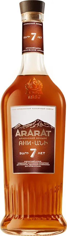 Изображение товара Коньяк Арарат Ани марочный выдержанный КВ 40% 0.5л армянский напиток