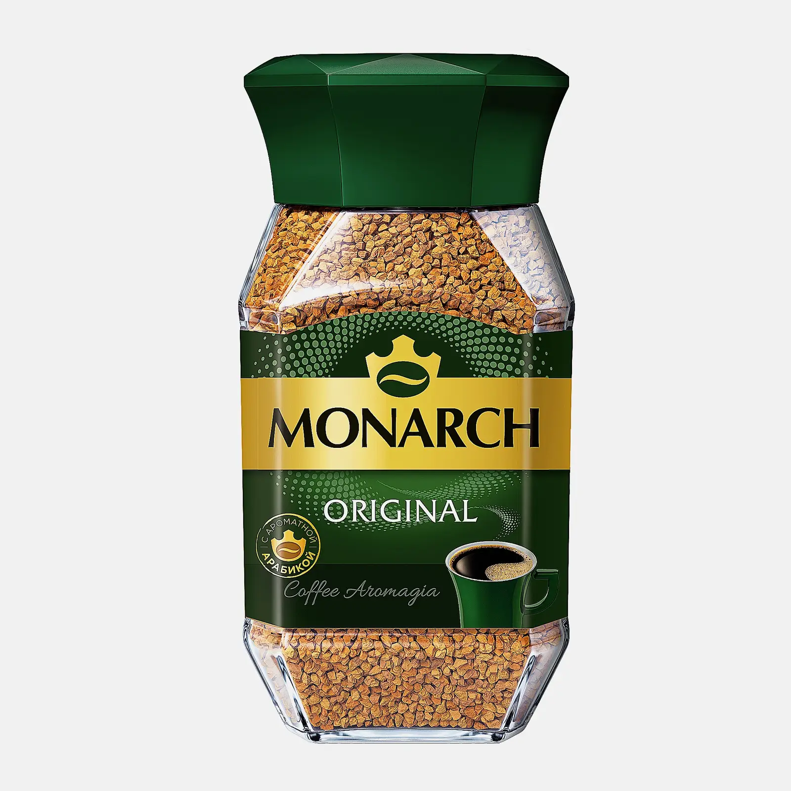 Изображение товара Растворимый кофе Monarch Original натуральный 160г - классический аромат и насыщенный вкус