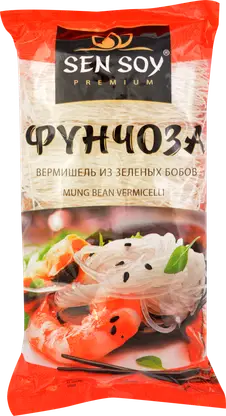 Изображение товара Фунчоза из зелёных бобов 200г Sen Soy Premium