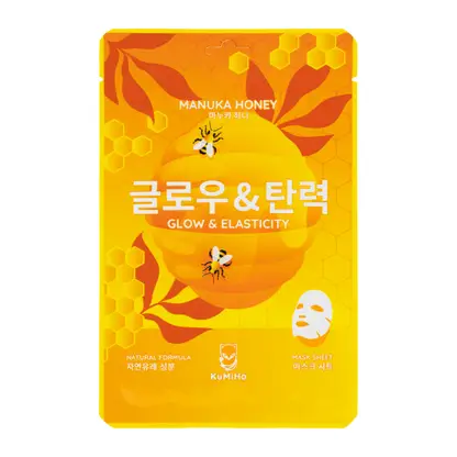 Изображение товара Маска Kumiho тканевая для сияния лица с экстрактом меда манука 20мл
