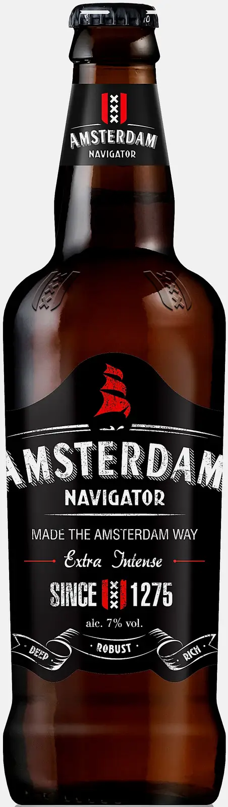 Изображение товара Пивной напиток Амстердам Навигатор светлый 7% 450 мл