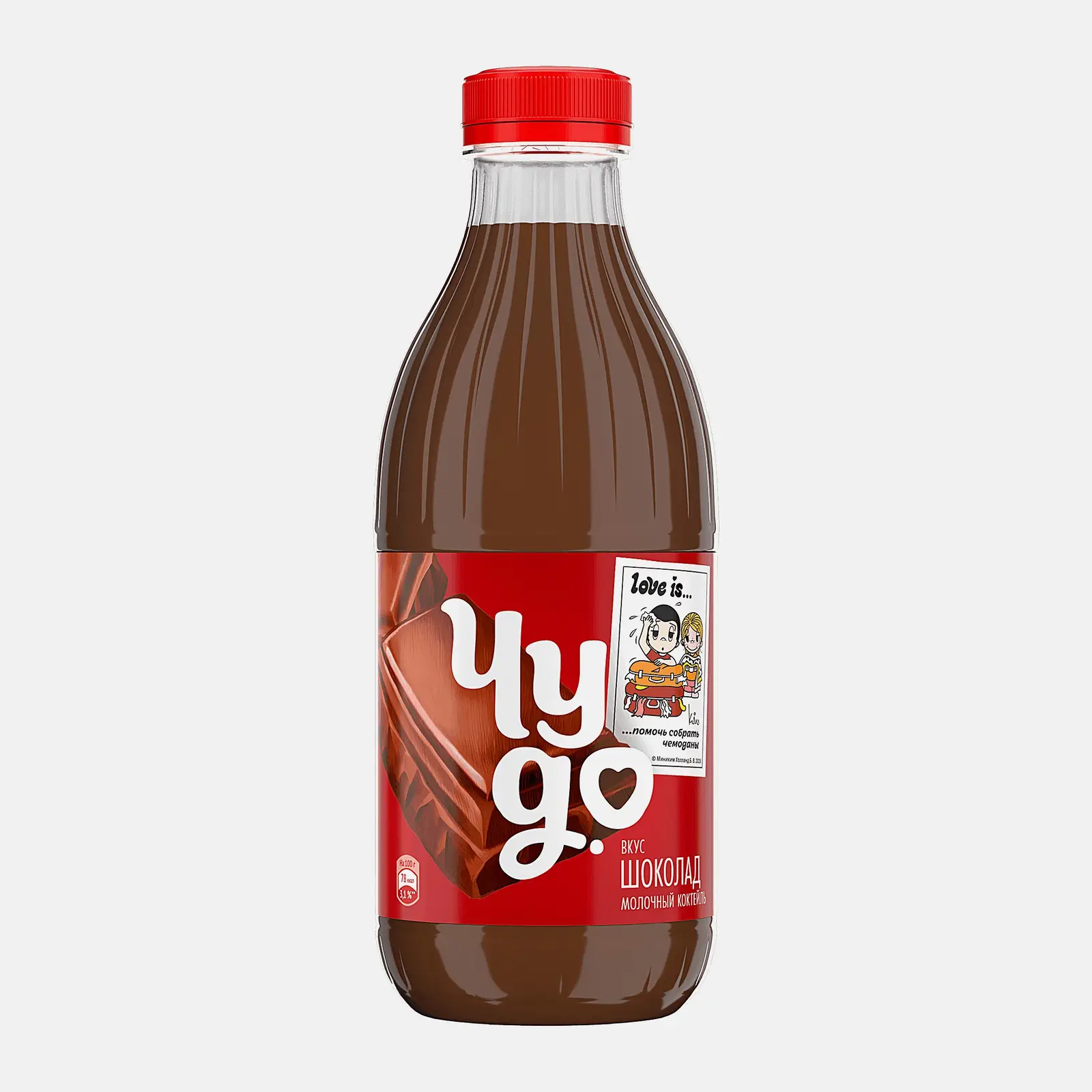 Коктейль молочный Чудо со вкусом Шоколад 2% 950г Коктейль молочный Чудо со вкусом Шоколад 2% 950г