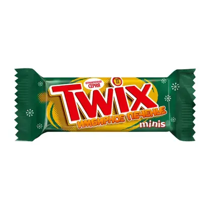 Изображение товара Конфеты имбирное печенье Twix Minis