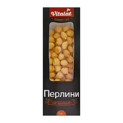 Изображение товара Сыр Vitalat Perlini копченый 40% 100г Изображение товара Сыр Vitalat Perlini копченый 40% 100г