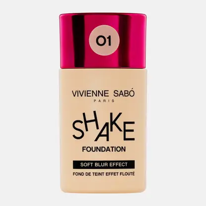 Тональный крем Vivienne Sabo Shake Foundation с натуральным блюр эффектом тон 01