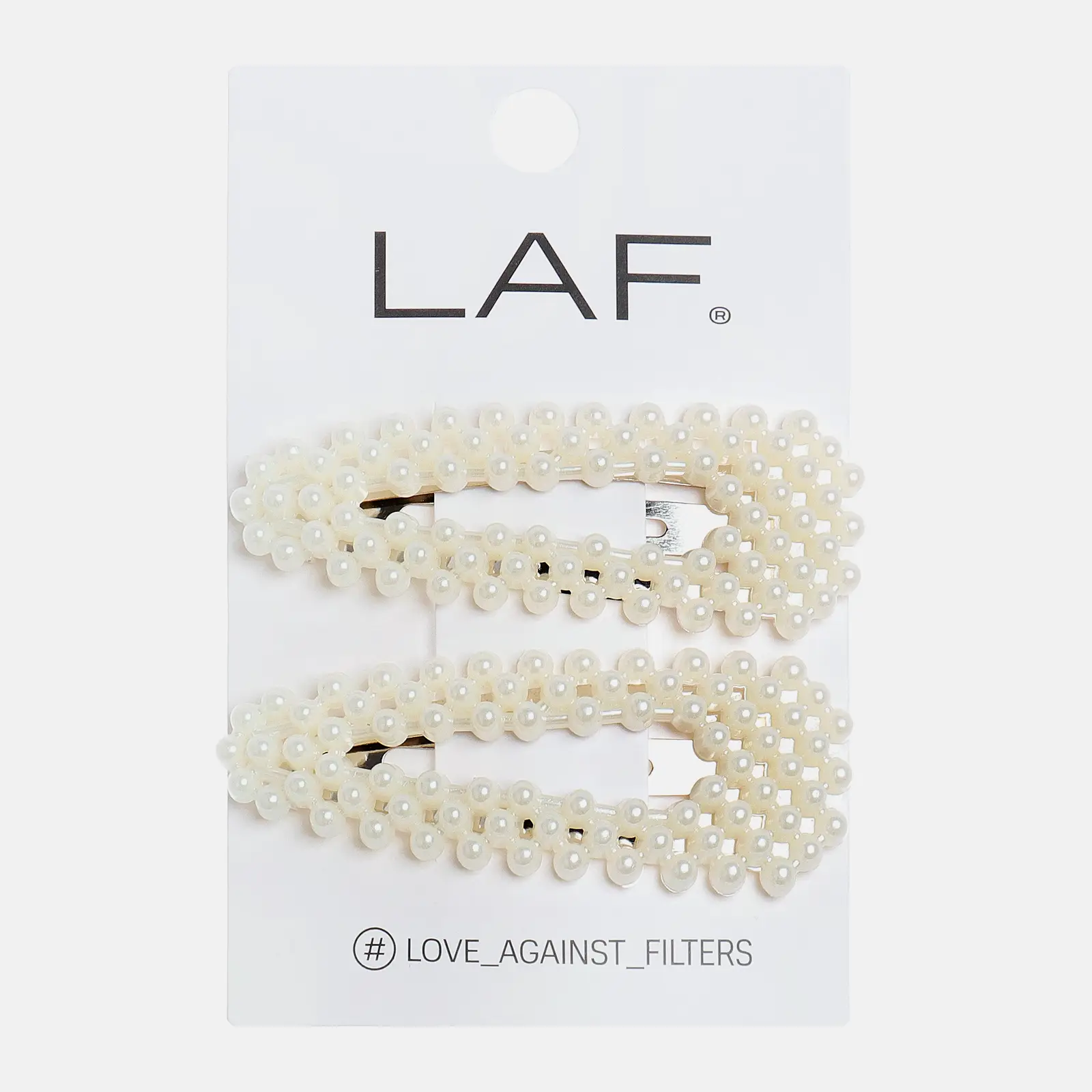 Заколки для волос LAF Жемчуг 2шт в ассортименте