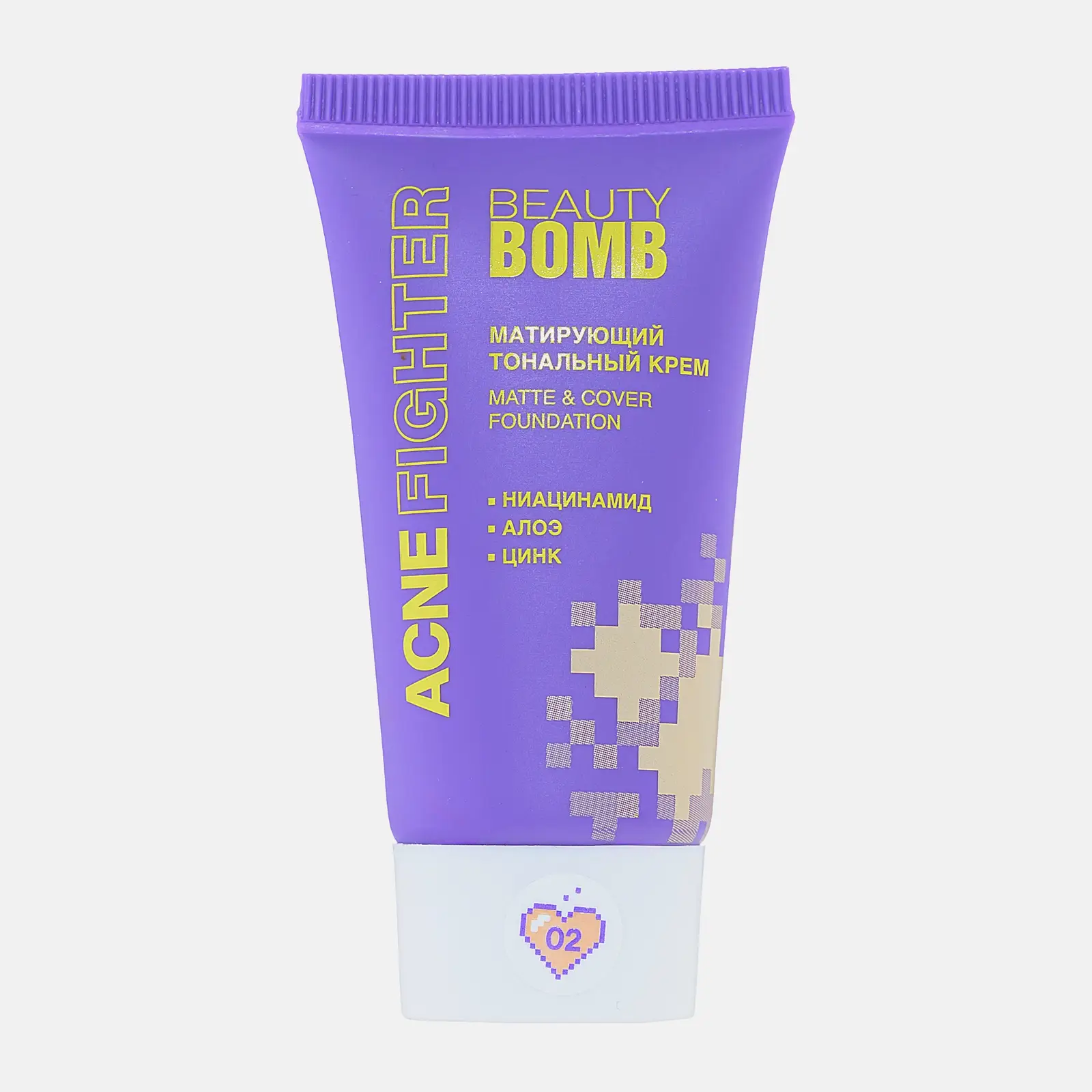 Тональный крем для лица Acne Fighter Shade тон 02 Beauty Bomb