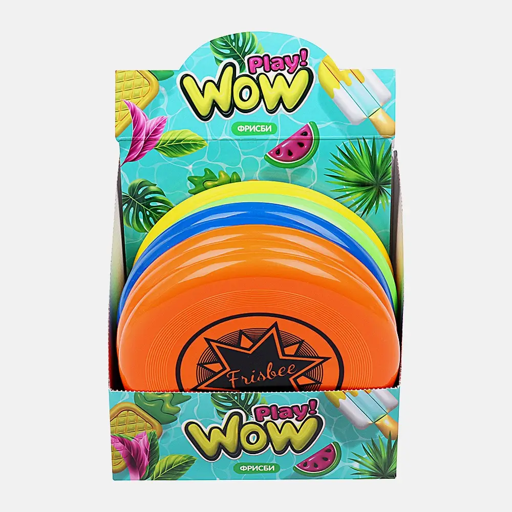 Игровой фрисби WowPlay! 20см в ассортименте - фото 6
