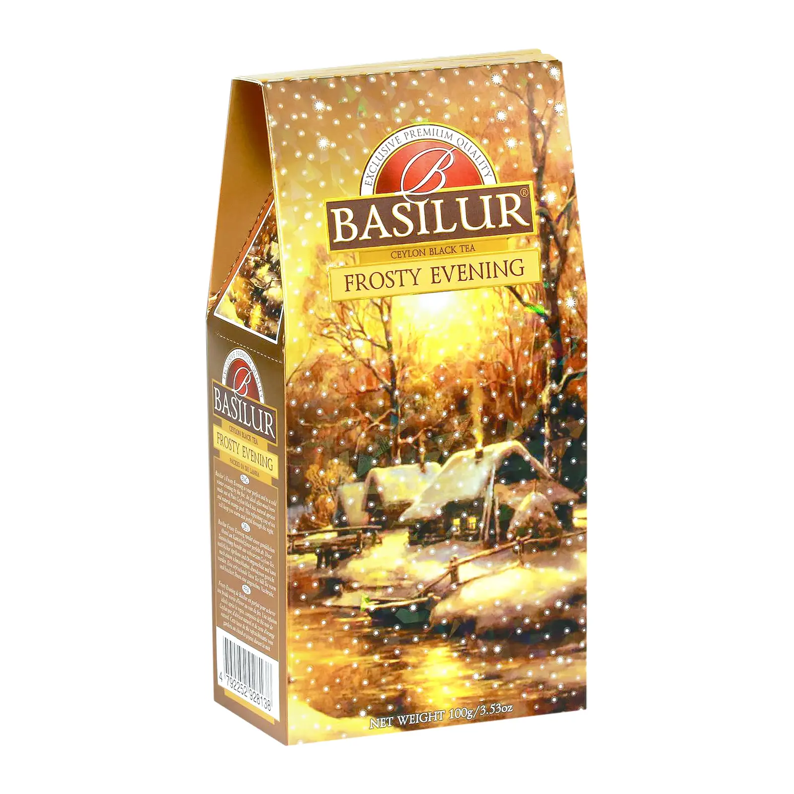 Изображение товара Чай черный Basilur Frosty Evening с апельсином 100г